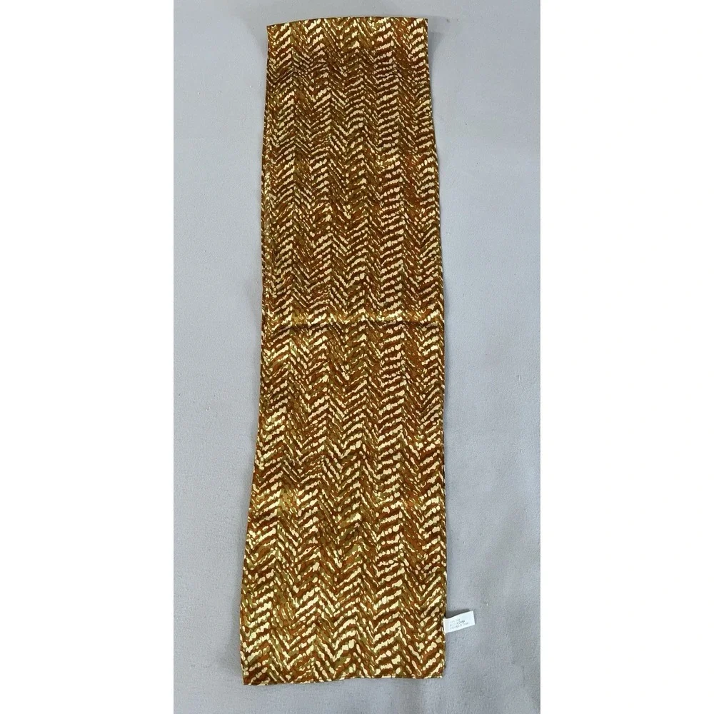 Women's Rectangle Multicolor Scarf 100% Silk 60